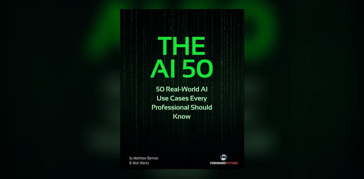 The AI 50: 50 Real-World AI Use Cases Every Professional Should Know