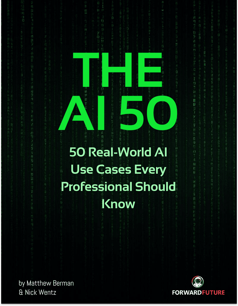 The AI 50: 50 Real-World AI Use Cases Every Professional Should Know